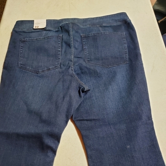 Lane Bryant Sz. 22 Blue Jean Jeggings - Picture 6 of 10
